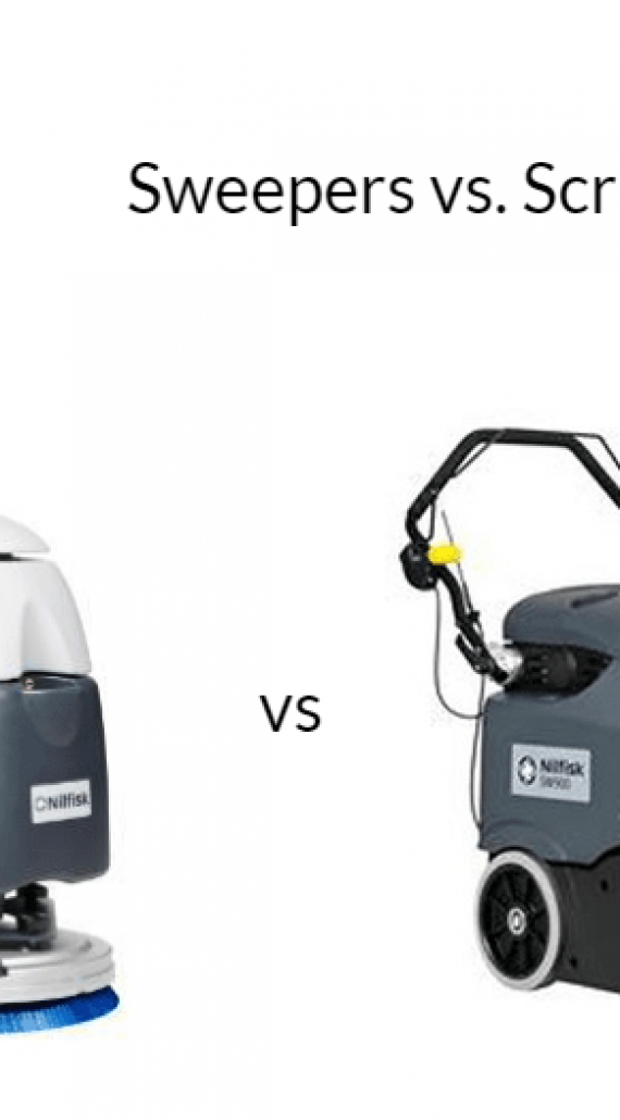 Sweeper vs. Scrubber Dryer