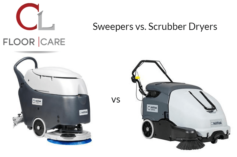 Sweeper vs. Scrubber Dryer