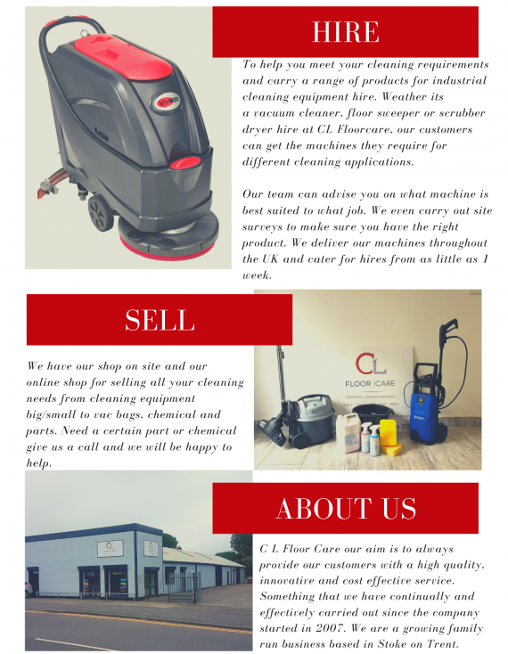 C L Floorcare Ltd Newsletter