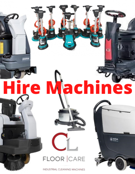 Floor Cleaning Hire Of Commercial & Industrial Machines